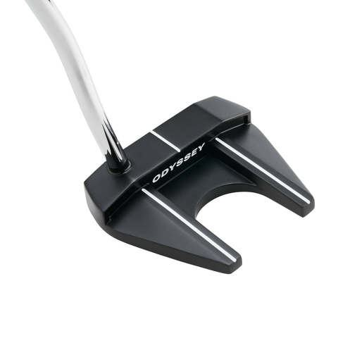 Rear view image of Odyssey Ai-DUAL #7 DB putter with mallet design and face-balanced setup