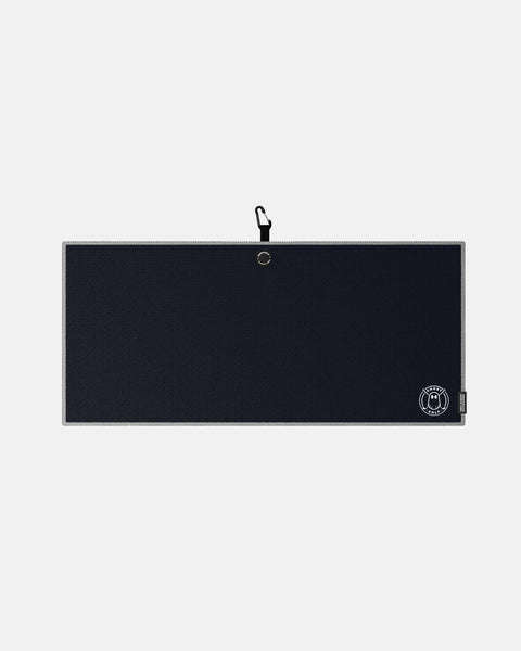 Ghost Magnetic Caddie Towel – Black (GGW-MAGTWL-BLK-1C)