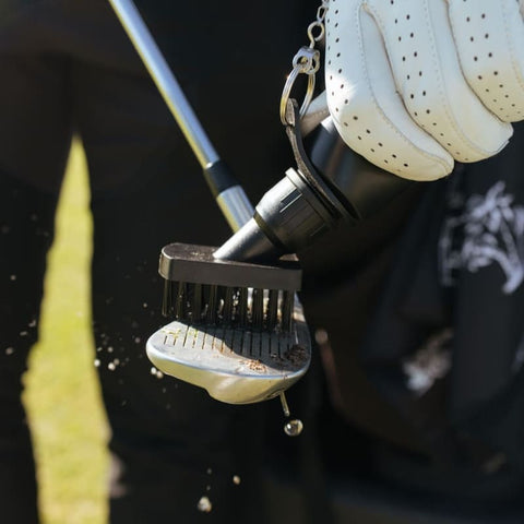 Caddy Splash Original Golf Club Water Brush – Black (1110-N-1), on the bag