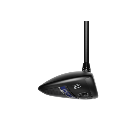 Side image of COBRA OPTM X fairway wood with classic design for speed and forgiveness