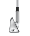 Direct image of PING G740 irons toe with oversized design for maximum forgiveness and distance