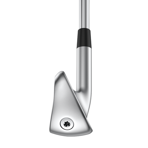 Direct image of PING G740 irons toe with oversized design for maximum forgiveness and distance