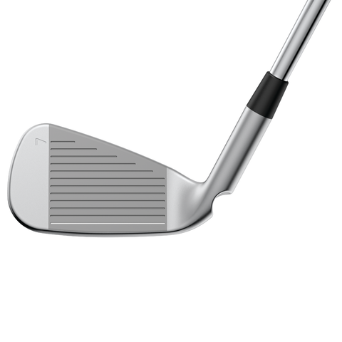 Direct image of PING G740 irons club face with oversized design for maximum forgiveness and distance