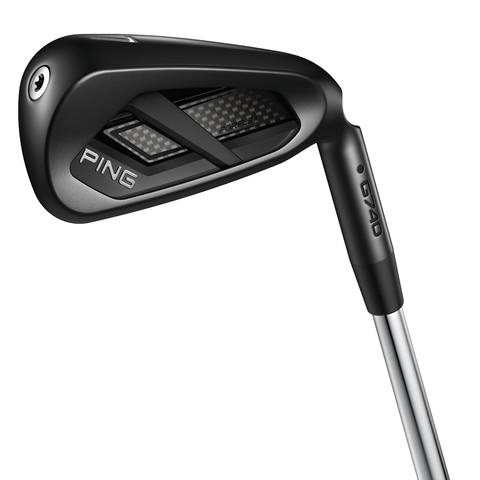 Hero image of the PING G740 iron featuring a sleek, glare-reducing Midnight finish.