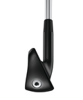 Toe image of the PING G740 iron featuring a sleek, glare-reducing Midnight finish.