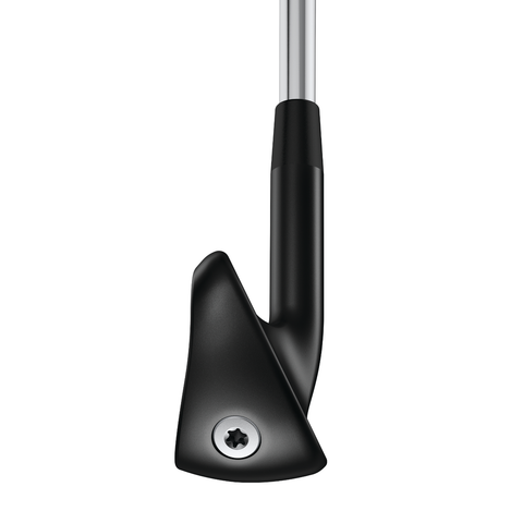 Toe image of the PING G740 iron featuring a sleek, glare-reducing Midnight finish.
