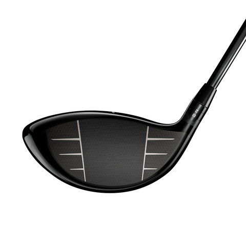 Club face image of the Titleist GTS2 Driver with advanced forgiveness and aerodynamic design.