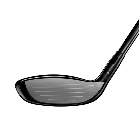 Club face of the Titleist GTS2 Fairway Wood with high-launch forgiveness and adjustable weighting.