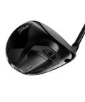 Hero image of the Titleist GTS300 Mini Driver featuring a sleek black crown and titanium clubhead.