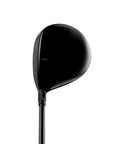 Address of the Titleist GTS300 Mini Driver featuring a sleek black crown and titanium clubhead.