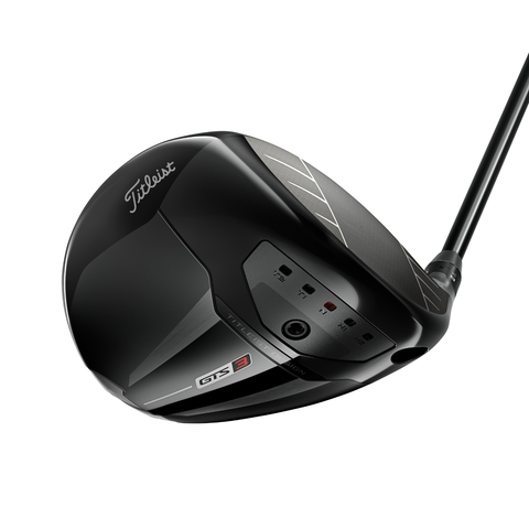Angled image of the Titleist GTS3 Driver with advanced adjustability and explosive speed.