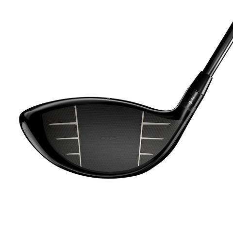 Club face of the Titleist GTS3 Driver with advanced adjustability and explosive speed.