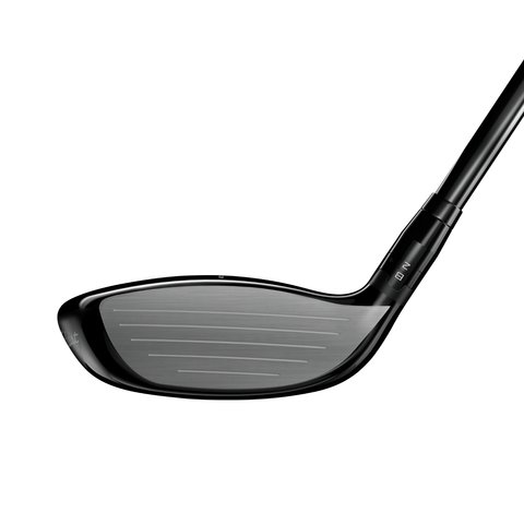 Club face of the Titleist GTS3 Fairway Wood with high launch performance and adjustable weighting.