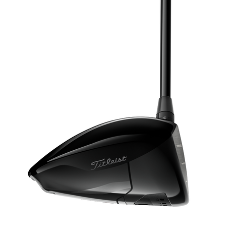 Toe image of the Titleist GTS4 Driver with ultra-low spin performance and adjustable CG control.