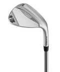 Hero image of the Hi-Toe 5 forged wedge featuring a precision-shaped profile and premium chrome finish.