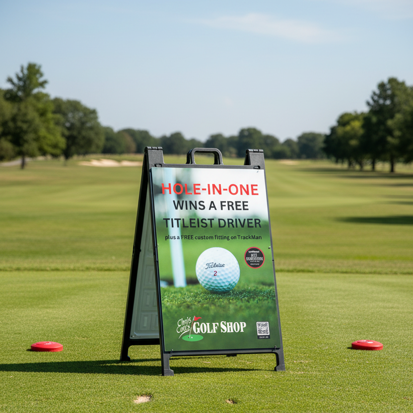 Hole in One Opportunities Chris Cote's Golf Shop