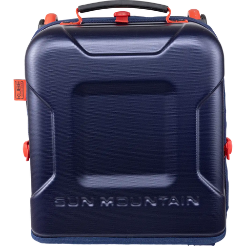 Sun Mountain Kube Travel Bag – Navy/White/Red (2409-06)