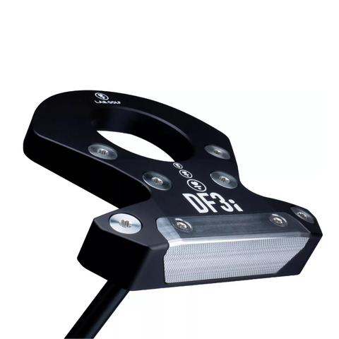 Hero image of LAB Golf DF3i putter with compact, forgiving design and insert face