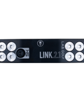 Direct image of LINK.2.1 blade putter head in black finish with narrow-body design and deep milled face.