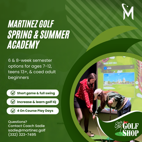 Spring/Summer Golf Academy (Ages 7-12)