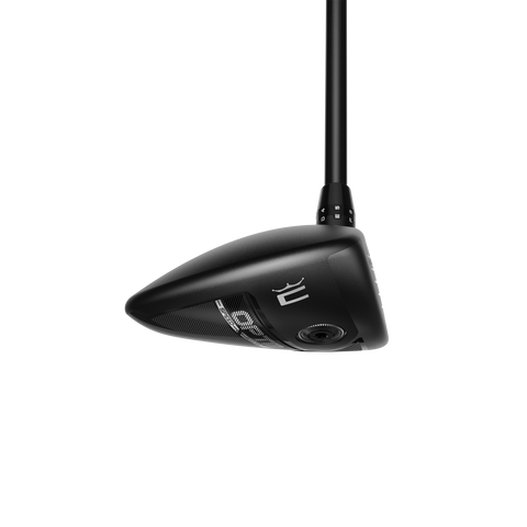Side image of COBRA OPTM LS Titanium fairway wood with compact low-spin design for speed and control