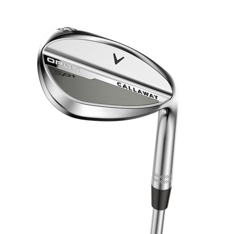 Hero image of Opus SP+ wedge featuring Spin Pocket™ construction and tungsten weighting