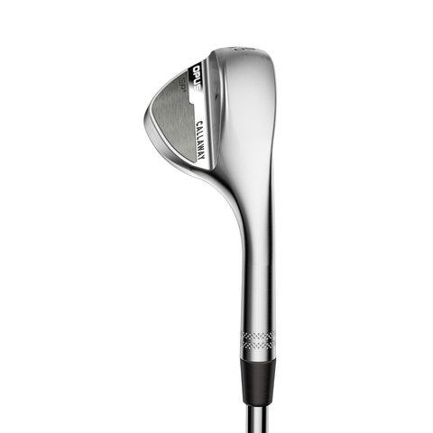 Heel image of Opus SP+ wedge featuring Spin Pocket™ construction and tungsten weighting