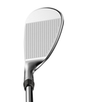 Image of Opus SP+ wedge club face showcasing precision grooves and tungsten weighting