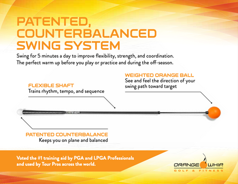 Orange Whip patented counterbalance