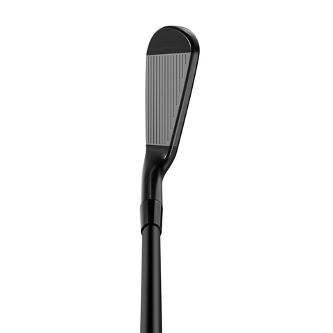 Address image of the P790 Shadowfall iron with dark finish and sleek Tour-inspired design.