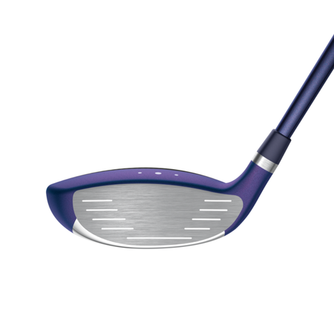 Direct image of PING G Le4 fairway wood club face with lightweight design for easy launch and forgiveness