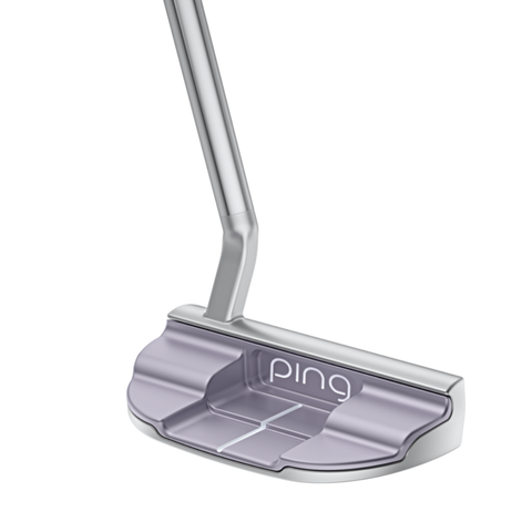 Rear image of PING G Le4 Louise putter with mid-mallet design and clean alignment features