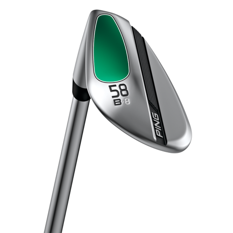 PING s259 wedge image, direct view showing face, grooves, and technical components