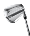PING s259 wedge hero image, angled view showing face, grooves, and tour-inspired shape
