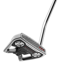 Scotty Cameron Phantom 9R putter hero image, angled view showing high MOI mallet head shape