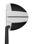 Overhead view of Scottsdale TEC Hayden mallet putter with full-shaft offset and Eye Q alignment line