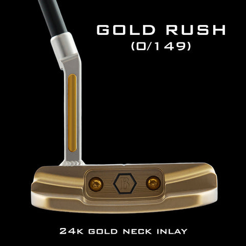 Bettinardi Gold Rush Hexperimental #7 - French Gold PVD (26-0383-PCS-01)