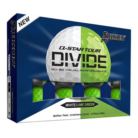 Srixon Q-Star Tour – Divide White/Lime Green (10369862)