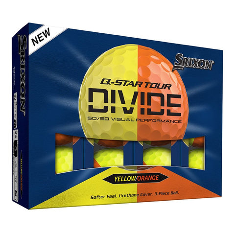 Srixon Q-Star Tour – Divide Yellow/Orange (10369854)