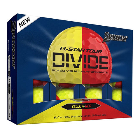 Srixon Q-Star Tour – Divide Yellow/Red (10369858)