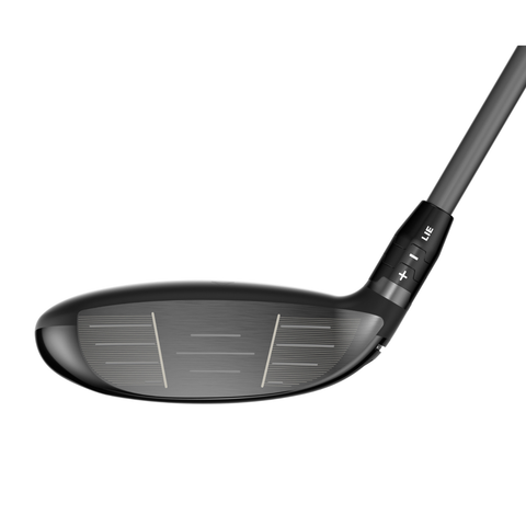 Direct image of Quantum Max D fairway wood club face with shallow face and forgiving design