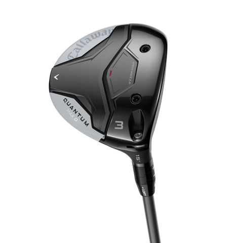 Hero image of Quantum Max D fairway wood with shallow face and forgiving design