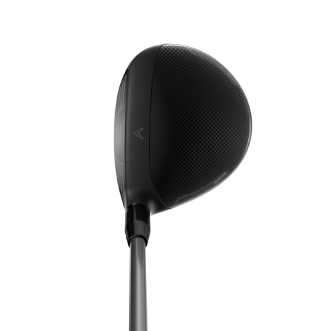 Overhead image of Quantum Max fairway wood with shallow face and forgiving design for easy high launch