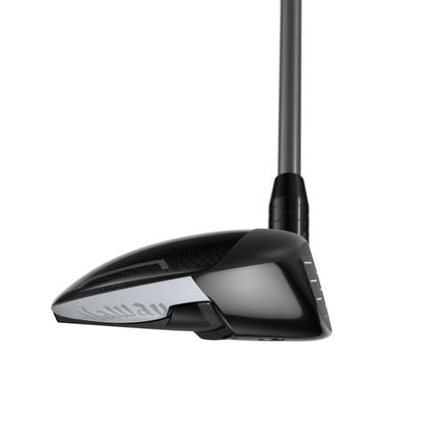 Side image of Quantum Max fairway wood with shallow face and forgiving design for easy high launch