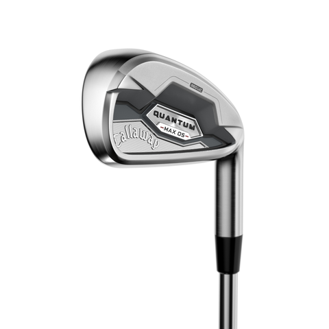 Hero image of Quantum Max OS irons with oversized design for maximum forgiveness and distance