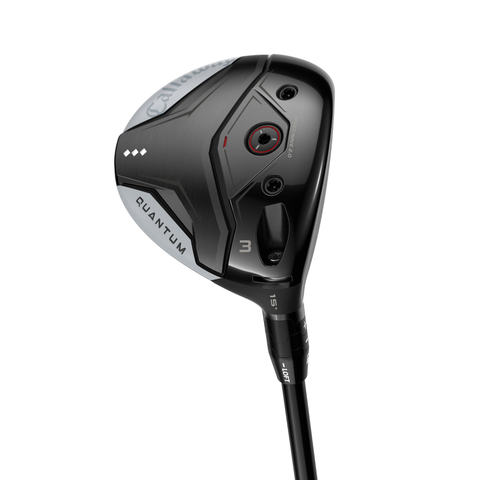 Hero image of Quantum Triple Diamond fairway wood with compact, low-spin design