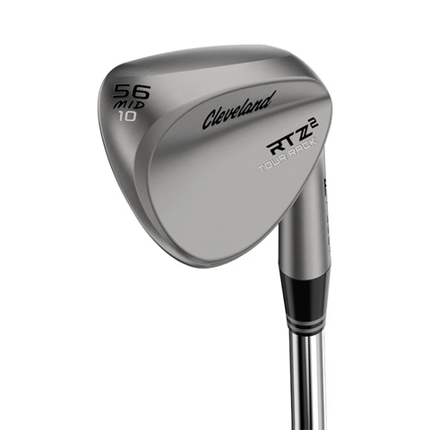 Cleveland RTZ 2 Tour Rack wedge hero image showcasing its tour-spec design and raw, unplated face.