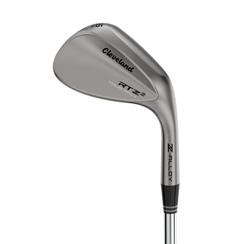 Cleveland RTZ 2 Tour Rack wedge hero image showcasing its tour-spec design and raw, unplated face.