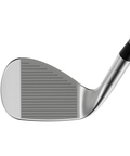 Close-up of the Cleveland RTZ 2 wedge club face, highlighting its precision-milled grooves and laser-milled texture.
