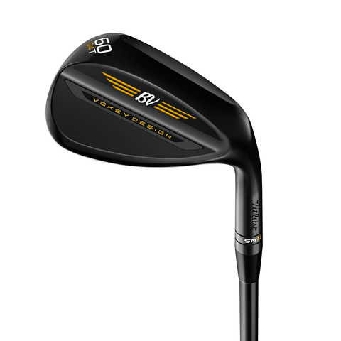 Hero image of the Titleist Vokey SM11 Black Vapor wedge with Flight Lines alignment technology.